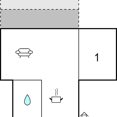 דירה One-bedroom In *